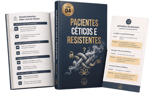 Mockup do bônus Guia para Pacientes Céticos ou Resistentes
